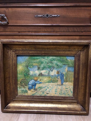 Tableau peinture vintage la - vintage, à