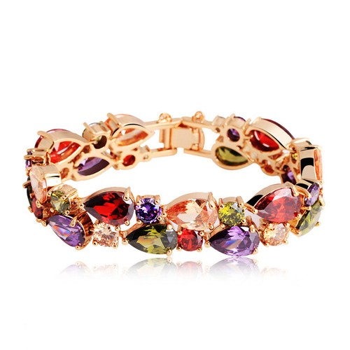 Bracelet chaine art deco - art,