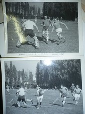 2 OLD PHOTO FIELD HOCKEY LILLE 1948