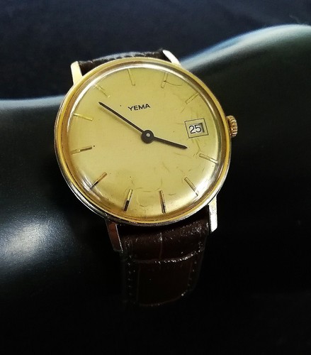 Vintage montre mécanique yema - mécanique,