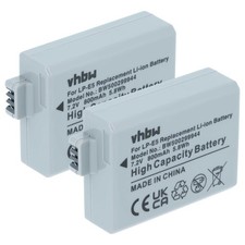 2 Batteries pour Canon EOS