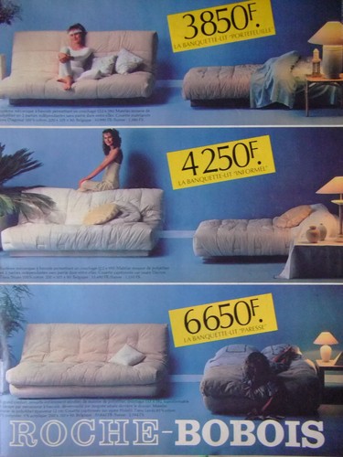 Publicité 1981 roche bobois - publicitÉ,