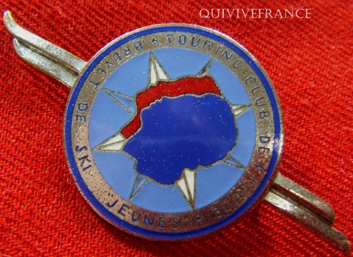 Sk1178 insigne brevet ski - -,