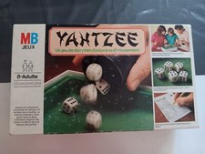 YAHTZEE MB. Règle de jeu Et Bloc Neuf En Français 🎲🎲🎲🎲🎲🎲🎲🎲🎲🎲🎲🎲1982