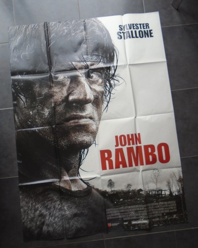 Affiche john rambo sylvester - john,