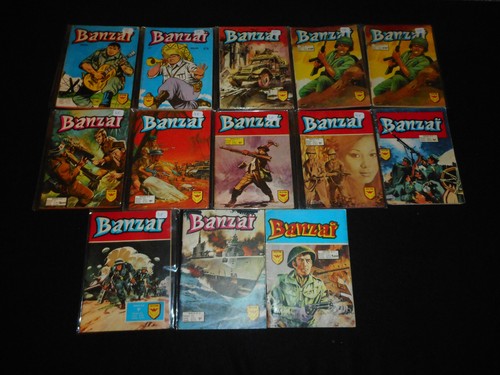 Lot banzaï tomes - banzaï, editions