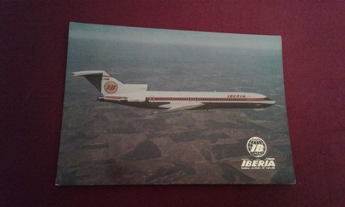 Carte postale avion iberia - carte,