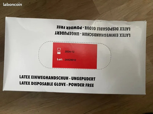 Boites 100 gants latex - 3,