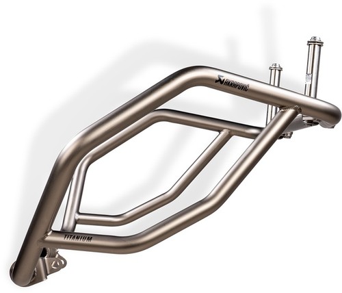 Akrapovic upper frame guard - frame,