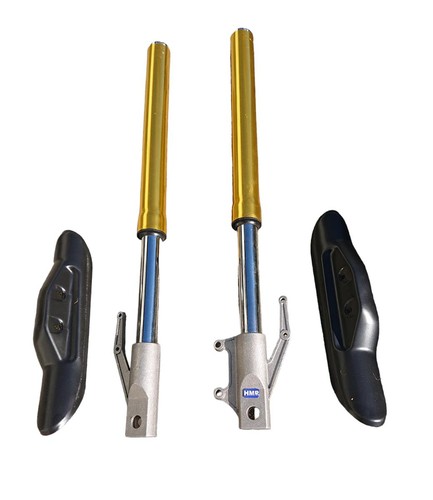 Tube vertical kit inversée - tube, or