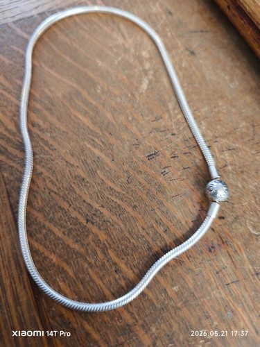 Collier moments pandora argent - collier,