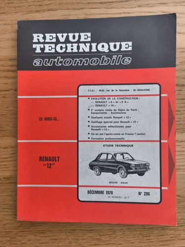 Revue technique automobile