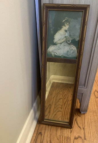 Vintage trumeau wall - trumeau, mirror