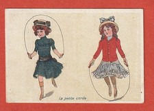 CHROMO -  LES JEUX -  LA