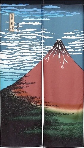Rideau japonais noren ukiyo - rideau, ukiyo-e