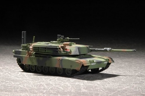 M1a1 abrams mbt maquette - m1a1, 1/72