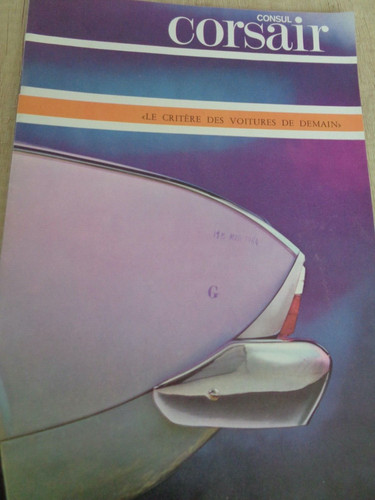 Catalogue ford corsair - ,