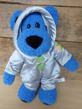 P18/ IKEA DOUDOU PELUCHE CHIEN BLEU COSMONAUTE BAMSIG 40CM... QUASI NEUF