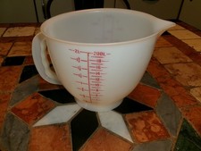 pichet doseur verseur  bol  gradué mesureur  tupperware vintage 2 Litres