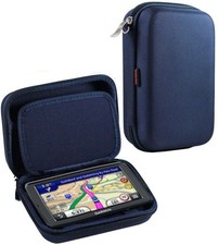 Navitech Dark Blue Hard GPS Carry Case For The TomTom START 50M 5" GPS