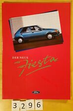 FORD FIESTA C/ CLX/ S/ XR2i Prospectus Allemand 44 pages 02/1989