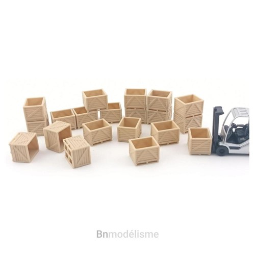 Lot palox ouverts - ouverts, 1/87