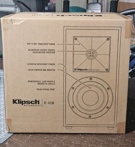 New pair klipsch 41m - pair, r-41m