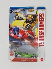 Chevrolet Corvette C7.R Transformers Hot Wheels 1/64 3 inches