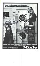 1972 ADVERTISEMENT HONEY washing & drying machine at the same time