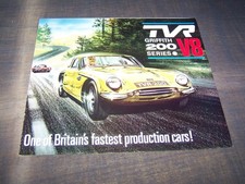 Top Rarity Stunning Brochure TVR Griffith 200 V8 from 1962!!!