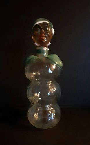 Ancienne bouteille verre - , à