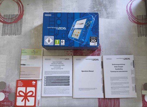Boîte nintendo 2ds bleu - 2ds,