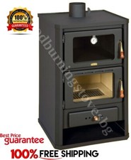 Poêle à bois Cheminée Cuisinière Prity FG 14,2kw. Eco Design