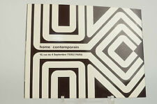 70s Home Contemporary Brochure Catalogue, Vintage Design Furniture 