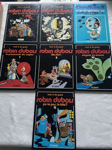Lot robin dubois - de, bd