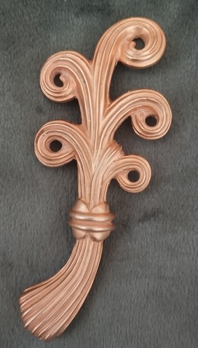 Ancienne broche plumet métal - ancienne,