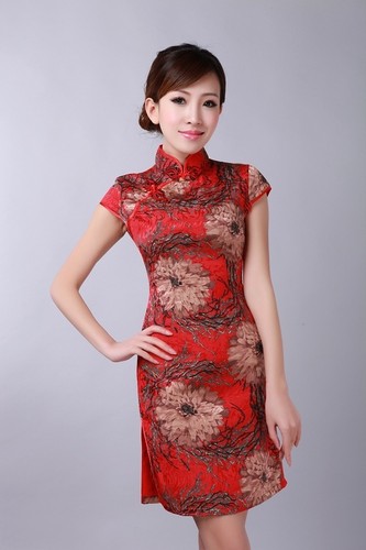 Jolie mini robe chinoise - mini,