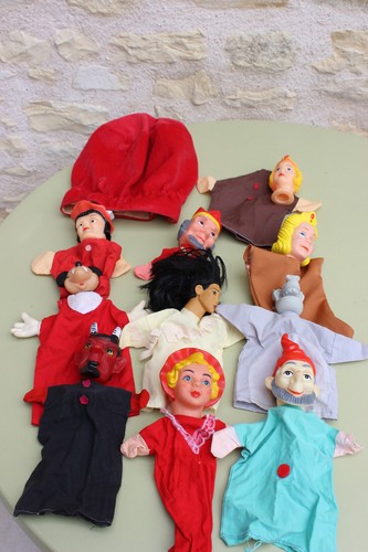 Lot marionnettes - 10,