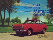 Catalogue Brochure Fiat 850