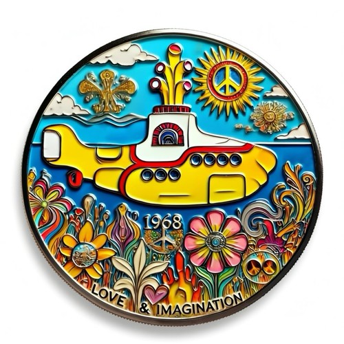 Yellow submarine psychedelic - submarine,
