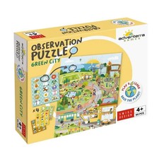 Jeux éducatifs - GEOMAG - Observation Puzzle Green City - Puzzle écologique -...