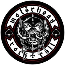 MOTORHEAD official XLG back patch - biker circular