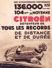 Catalogue brochure Citroën