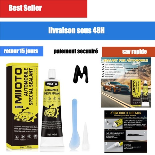 Colle pare brise voiture 100ml - colle,