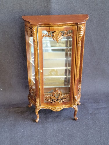 Vitrine miniature bois porte
