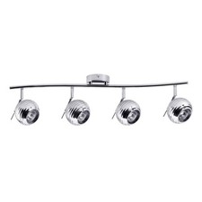 Paulmann Plafonnier Spotlights Sigma Chrome 4 X 40W GU10 230V Halogène