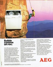Advertising 097 1983 Dishwasher AEG 6 Programs