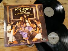 TOM JONES LIVE AT CAESAR'S PALACE 2 LP 33T VINYLE EX COVER EX ORIGINAL 1971