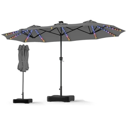 Parasol avec manivelle - , pied