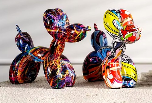 Statue ballon dog chien - statue,